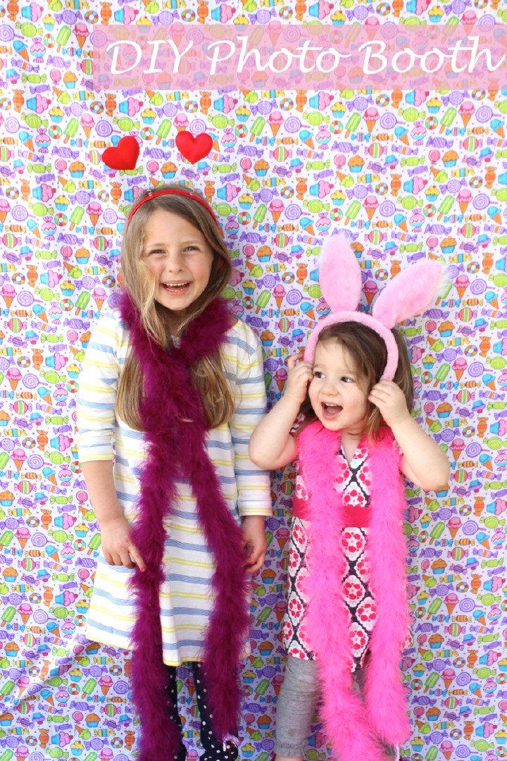 DIY Kids Photo Booth from The Art Pantry